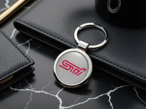 Subaru Portachiavi Metallo Lega Robusta Stile Durevole